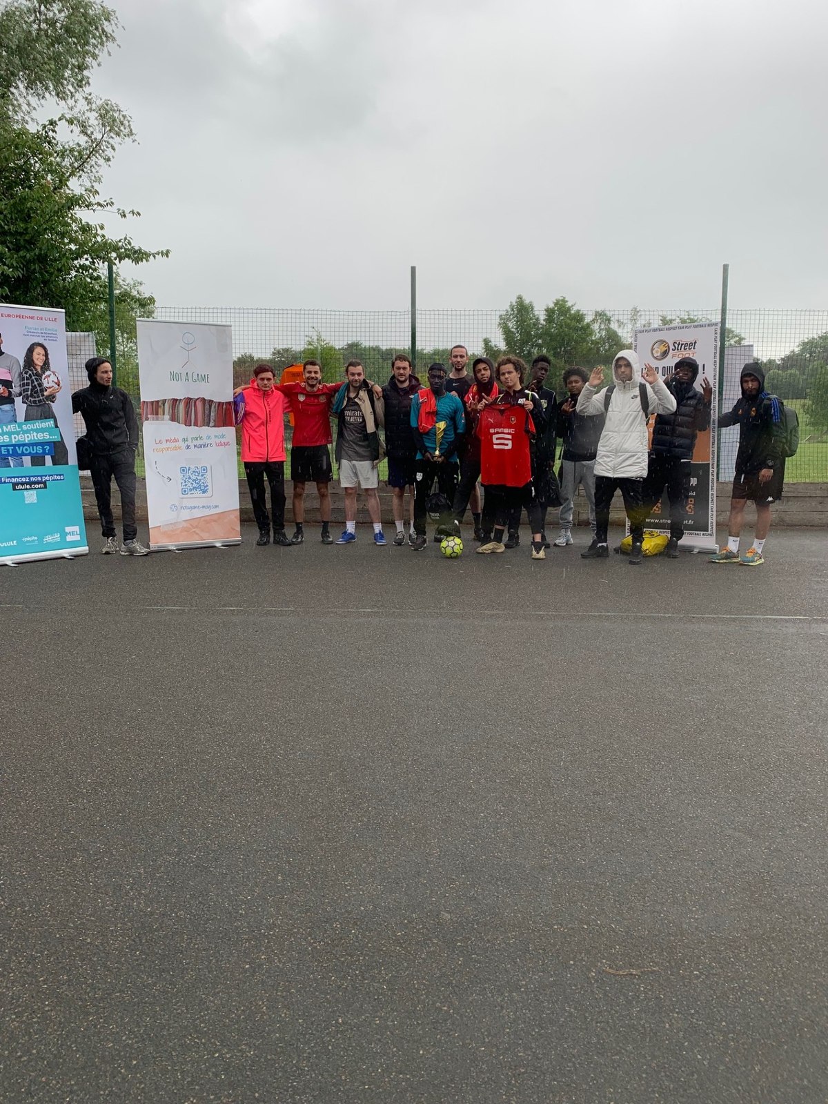 Tournoi Footprint au parc Saint-Pierre à Amiens