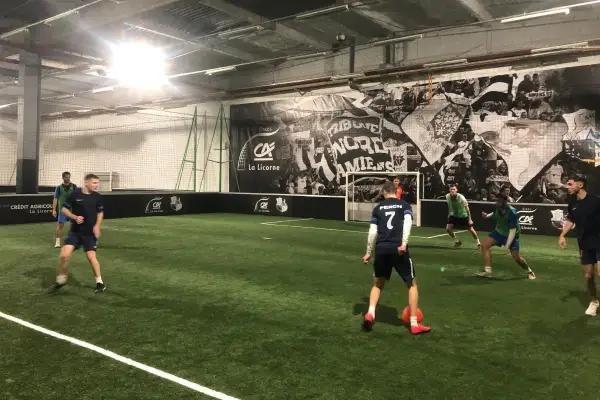 Match de foot à 5 en salle chez Teams5 à Amiens
