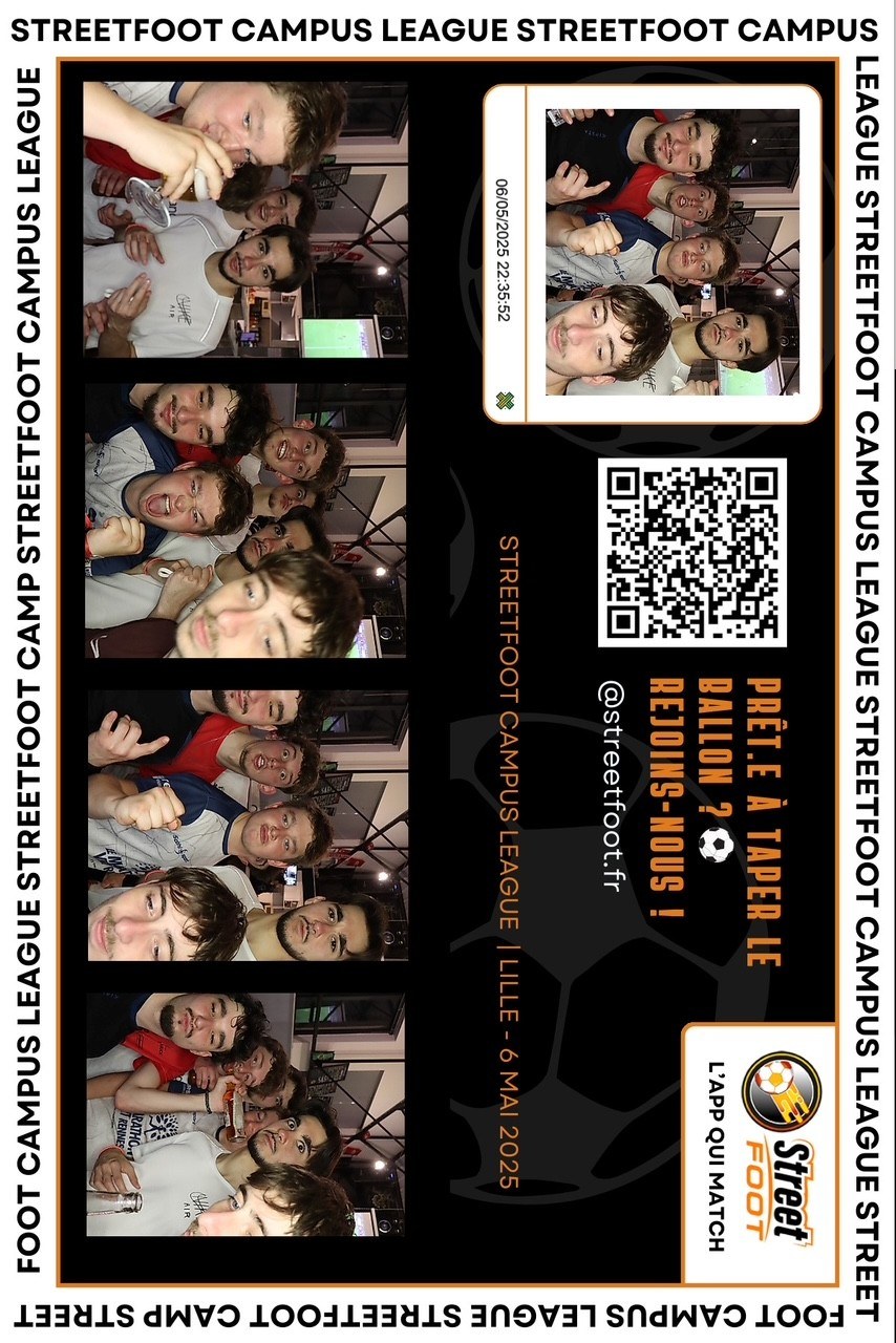 Affiche de la StreetFoot Campus League organisée au Spot Futsal à Lille.