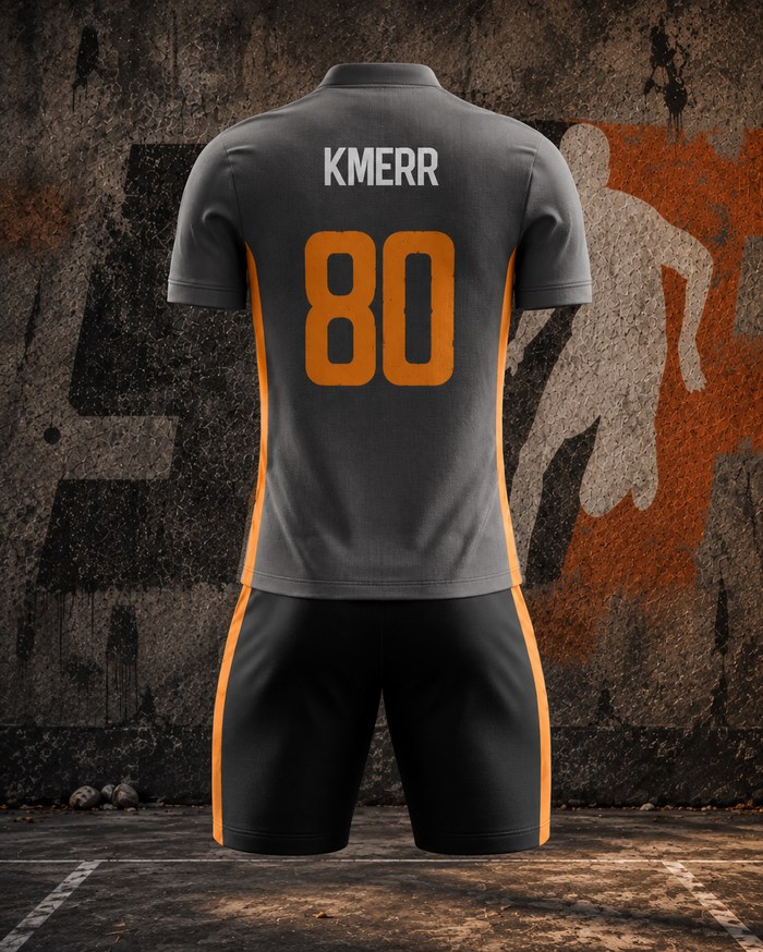 Maillot StreetFoot officiel 2026-2027, vue de dos