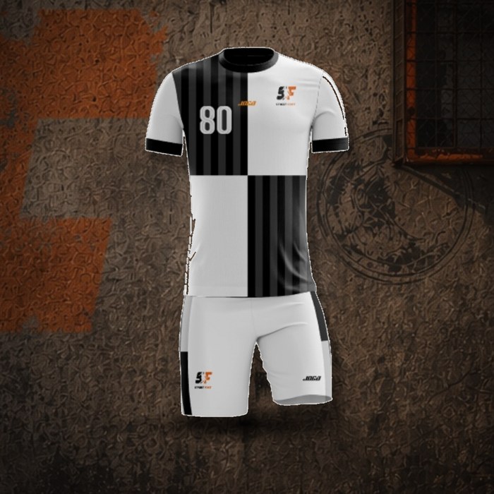 Maillot StreetFoot Amiens, vue de face