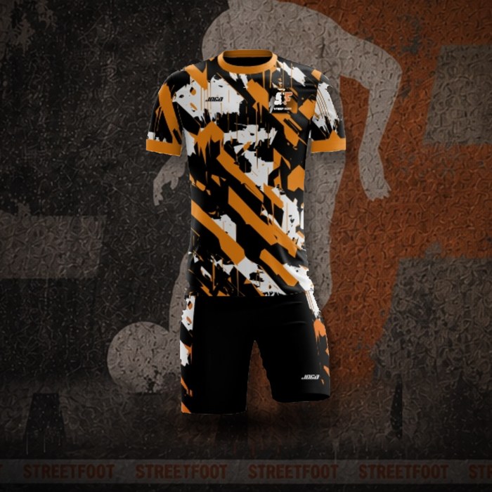 Maillot StreetFoot officiel 2025-2026, vue de face