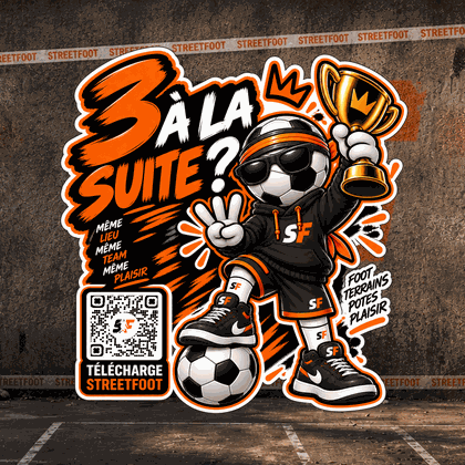 Sticker StreetFoot 3 à la suite